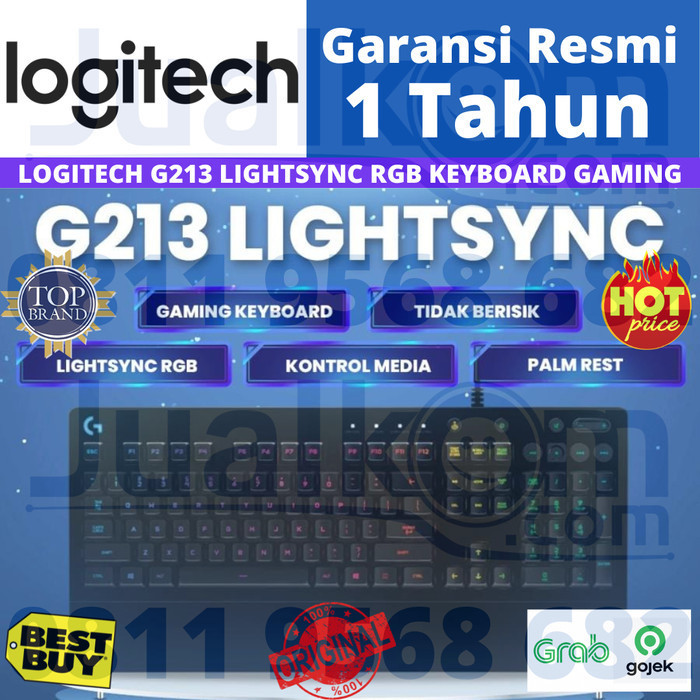 Logitech G213 G 213 Prodigy RGB Keyard