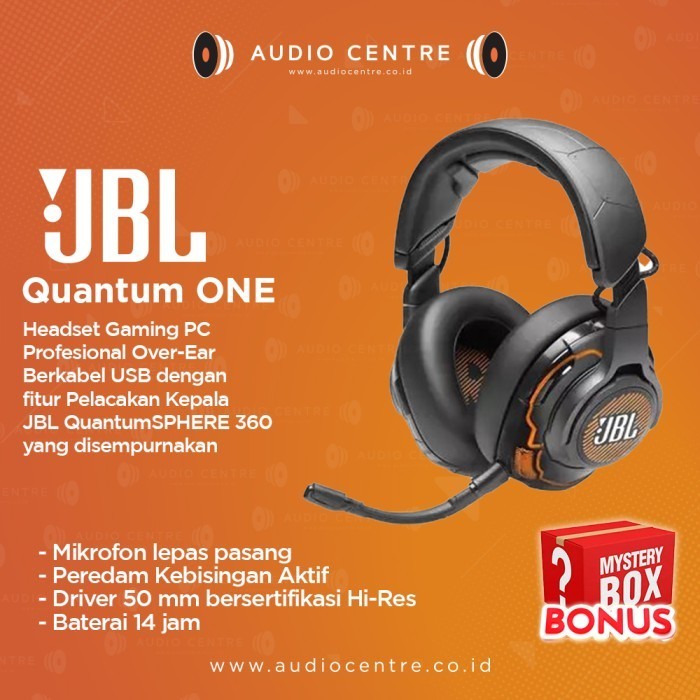 JBL Quantum ONE Noise-Canceling Over-Ear with RGB