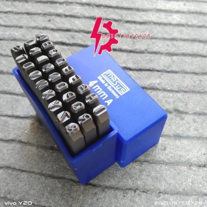 

Ready (Siap Kirim) Ketok Huruf 4Mm Masus Germany Stamp Punch A-Z