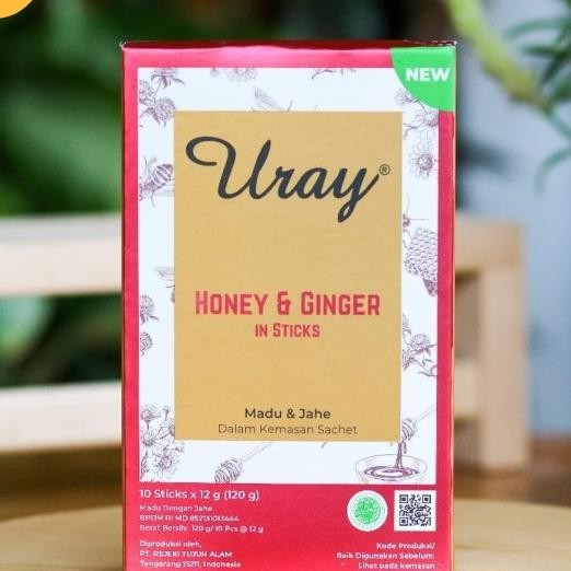 

Uray Raw Honey & Ginger In Sti (Madu Hutan Uray Sachet) - 10 Stis