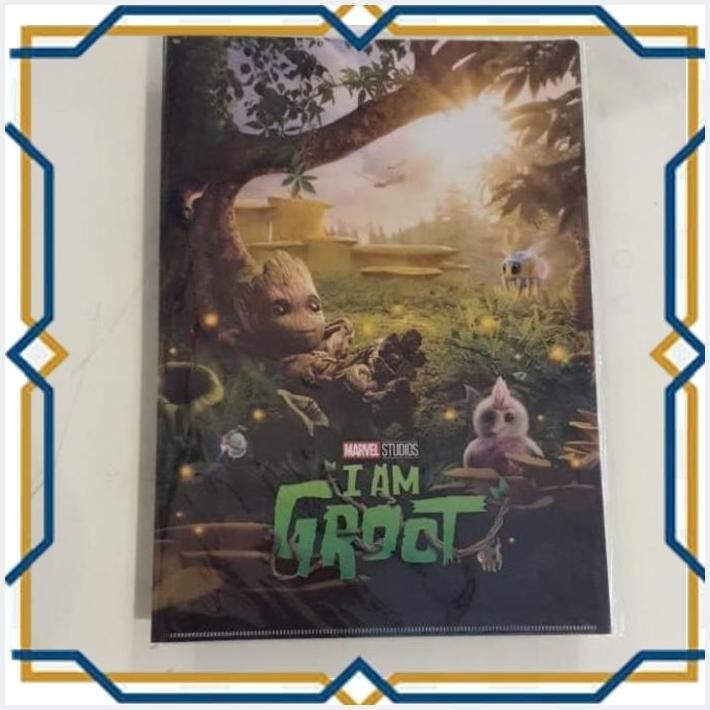 

[CPS] CLEAR FILE SET L FOLDER MARVEL I AM GROOT 22 X 31