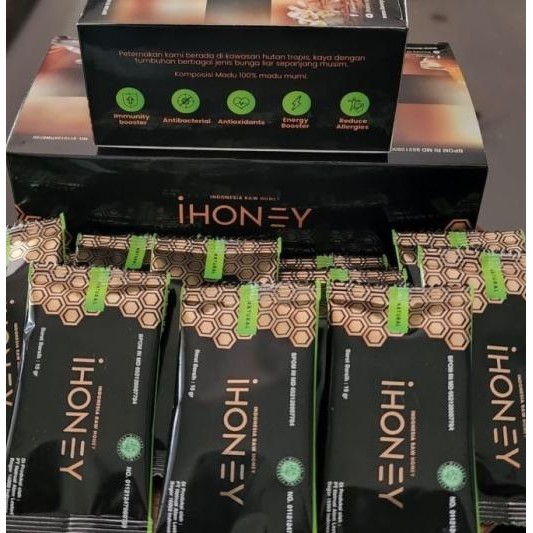 

Madu Ihoney Sachet Naturan 26 Sachet