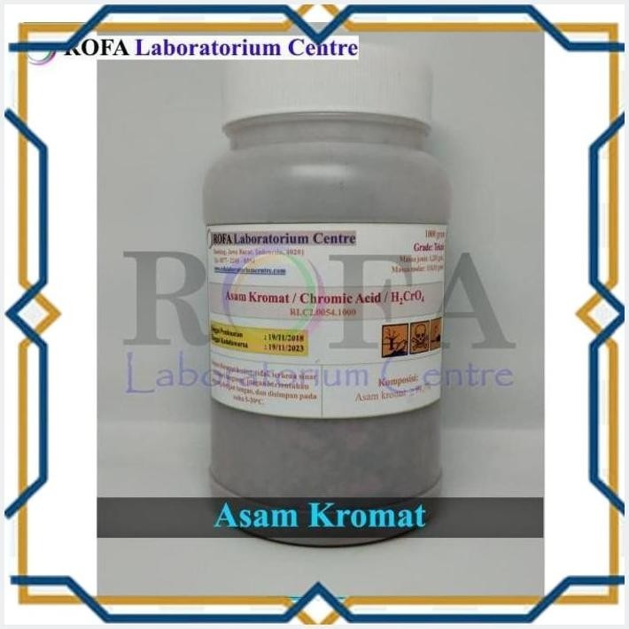 [ROF] ASAM KROMAT / CHROMIC ACID / H2CRO4 500 GRAM