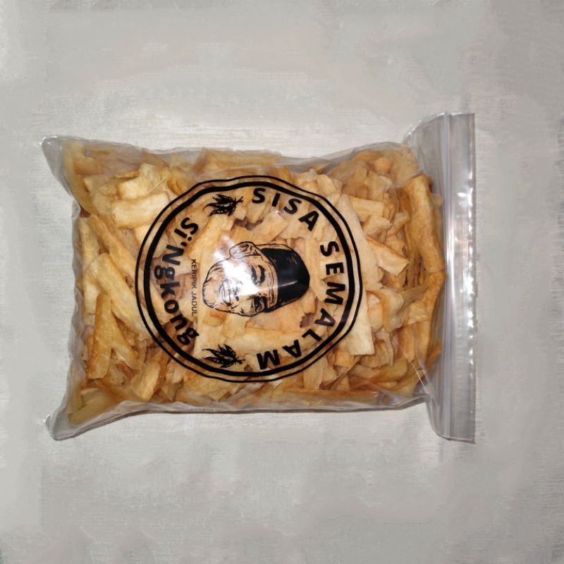 

Keripik Singkong Jadul Rasa Asin Gurih 750gr