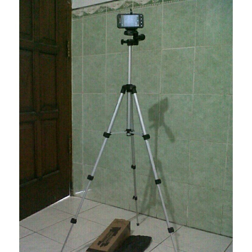 Tripod Buat Hp, Kamera Pocket Dan Dslr Free Holder Medium.