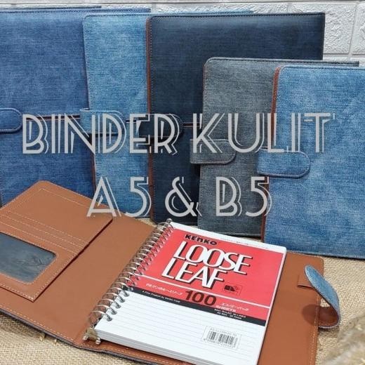 

Binder Polos Denim / Binder Exclusive A5 & B5