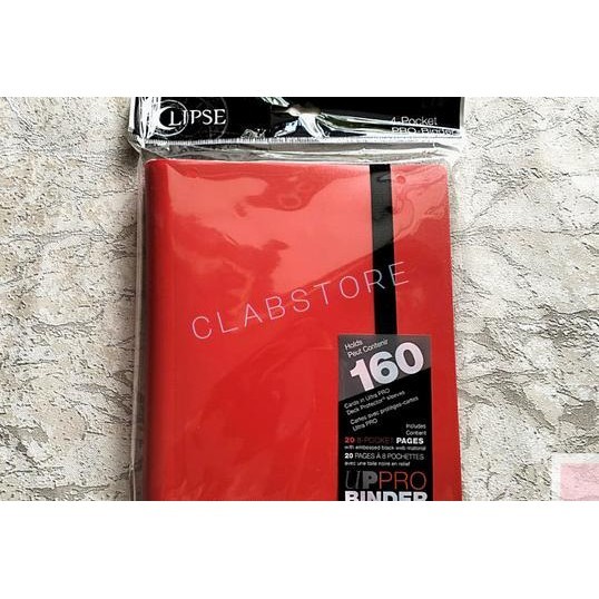

Ultra Pro 4-Poet Eclipse Arctic White Pro-Binder Card Album