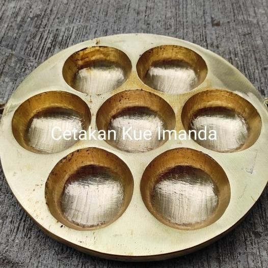 Produk Terbatas Cetakan Kue Bikang Atau Carabikang Kuningan Kode 1429