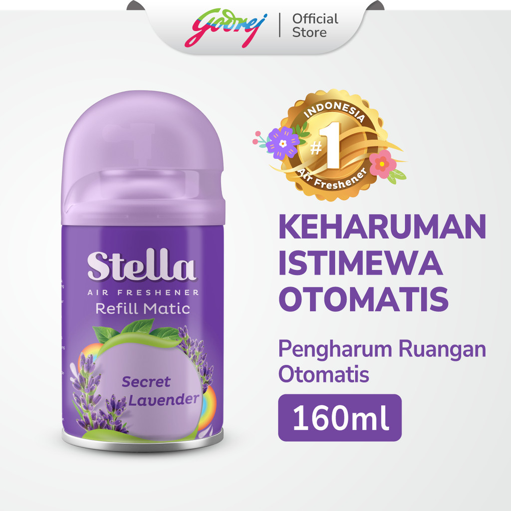 Stella Refill Matic Secret Lavender 160ml