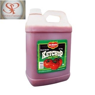 

saos delmonte extrahot 5.5kg / saos tomat5.7kg /sambal tomat/termurah/terlaris