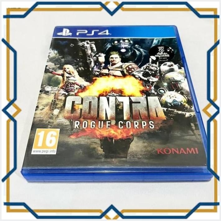 KASET BD PS4 CONTRA ROGUE CORPS - SECOND / BEKAS