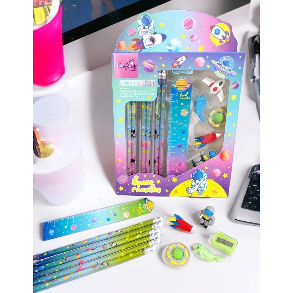 

Y-76 Stationery Set Unicorn Astronot 12In1 Stationery Anak Set Alat Tulis Anak Karakter Paket Lengkap 12In1 Kado Ultah Anak Pensil Unicorn Alat Tulis Atk Anak BisaCod