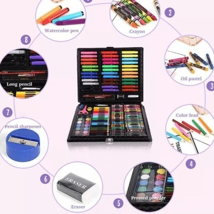 

crayon set 150 pcs mewarnai LAJ