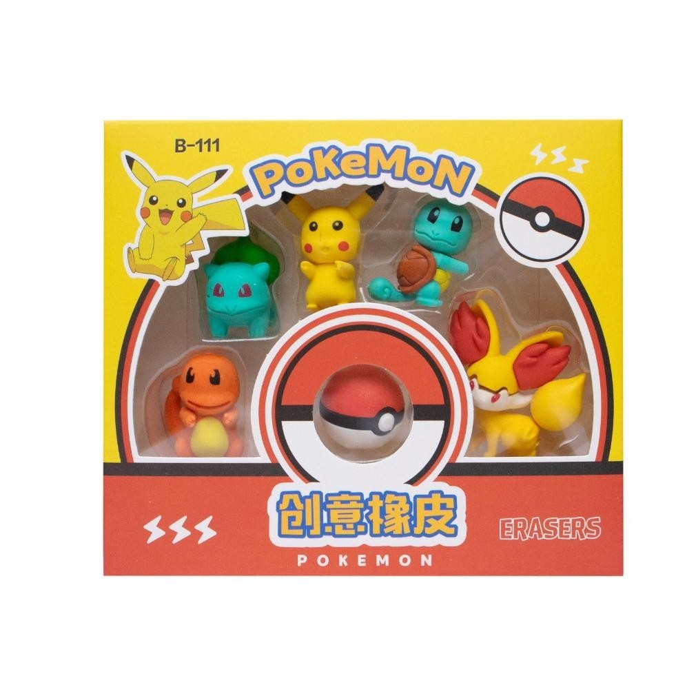 

Tt60 Sejahtera Selalu - Penghapus Pensil Karakter Pokemon 5 In 1 / Penghapus Set Cute / Penghapus Karet Cod