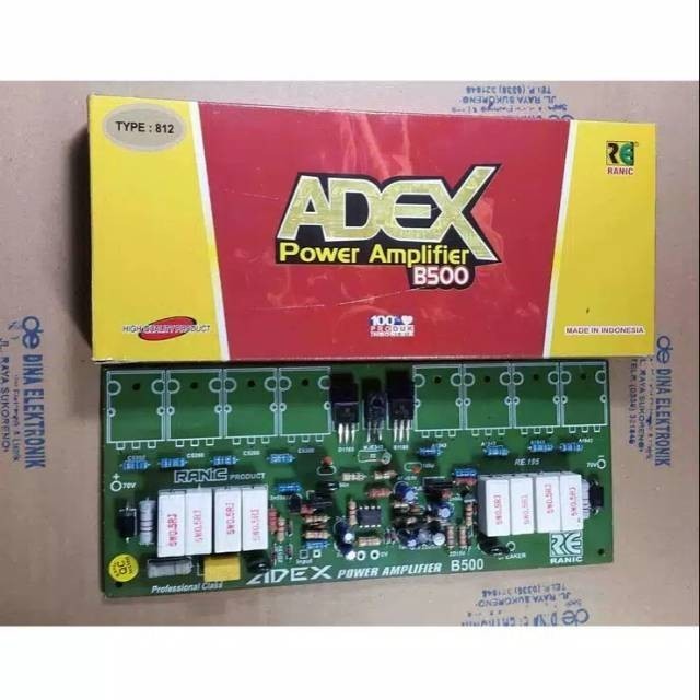 Terlaris New Kit Driver Power Adex B500 Apex B500 Mono ( 812 )