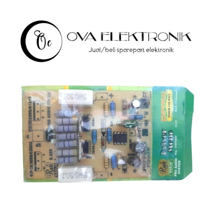 Terlaris Kit Pcb Driver Mono Emperial Power 140 Watt