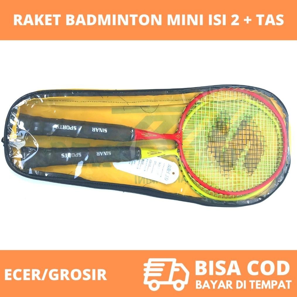 Grosir Raket Mini Isi 2 Raket Badminton Bulutangkis Anak Isi 2 Grosir