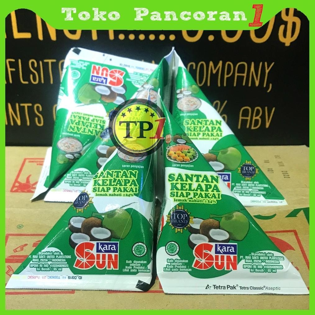 

PROMO CUAN Sun Kara Santan Kelapa Krucut Kerucut 65ml /A804