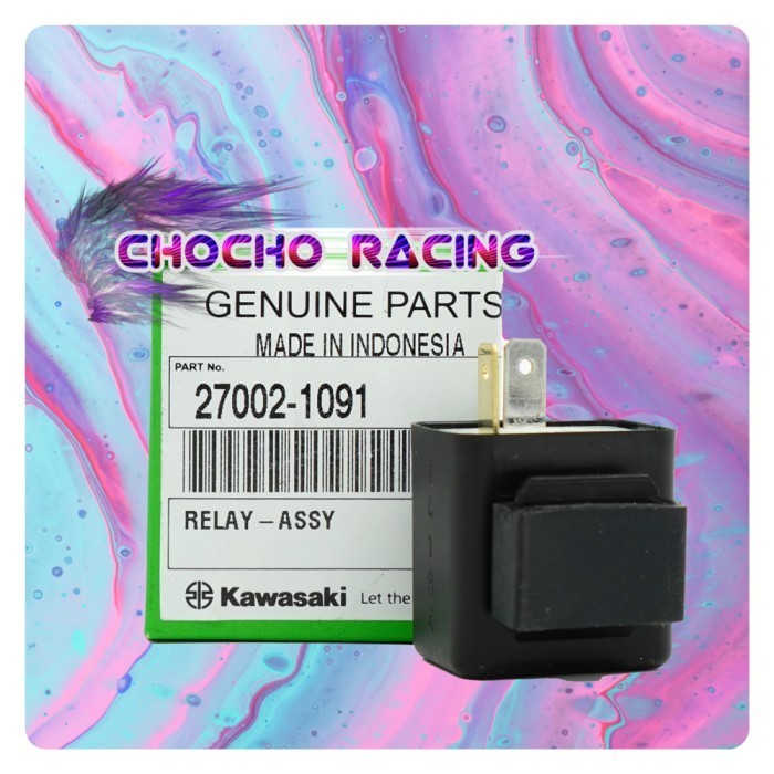TERJAMIN RELAY ASSY FLASHER FLESER FLASER NINJA 150 R SS RR OLD NEW ZX CBU ORI