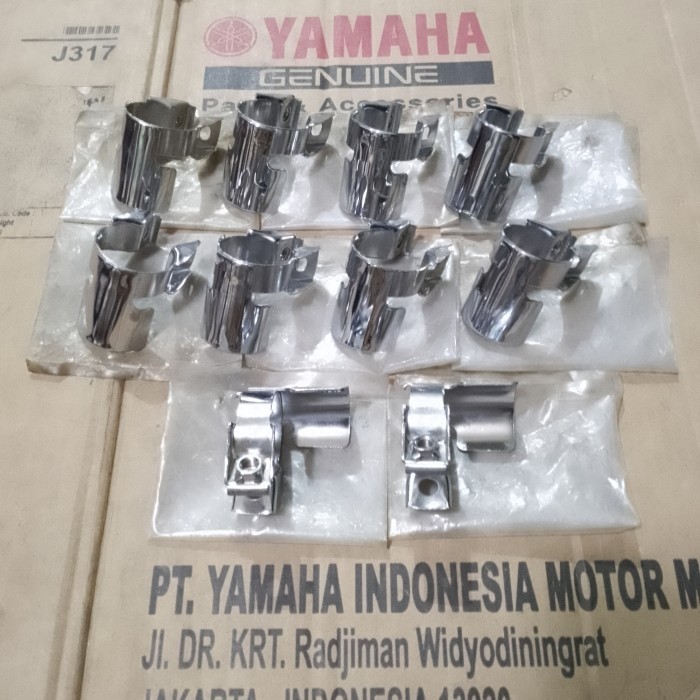 Ready Band Silincer Klem Sambungan Knalpot Scorpio G Z Original Lostpack