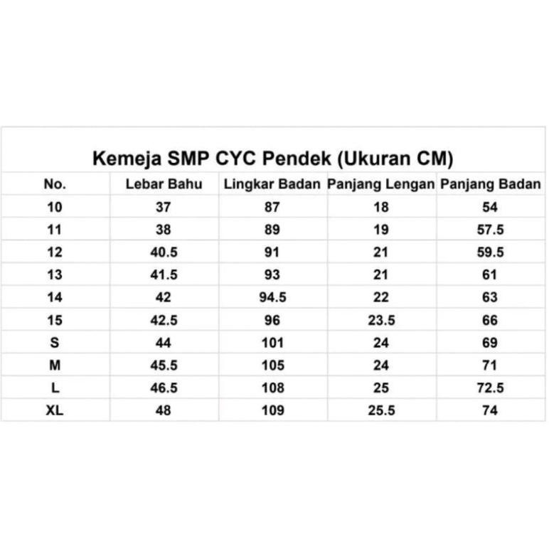 

MR.BEN Kemeja SMP Putih Lengan Pendek // Baju Sekolah SMP // SERAGAM SEKOLAH