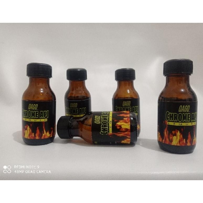 Ad-3 Qago Chrome Bakar Chrome Api Cairan Crome Soda Api Liquid 100Ml Elegantpro Chrome Liquid - Cair