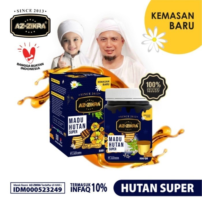 

Madu Az-Zikra Az Zikra AzZikra Hutan Super 500gr Asli Original - hutan