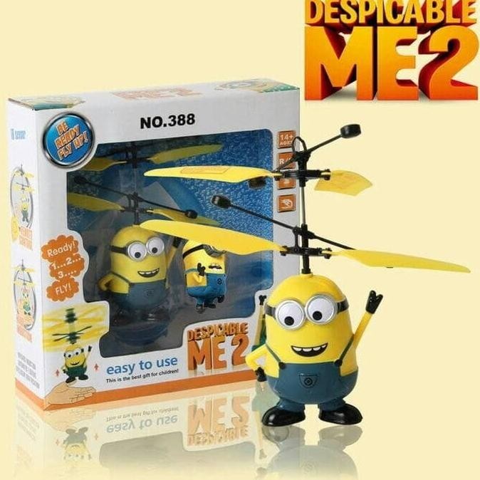 mainan minion sensor terbang GS