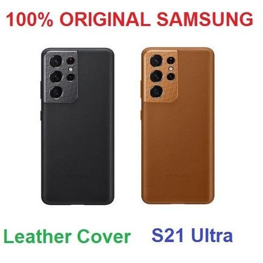 Samsung Leather Cover Galaxy S21 Ultra Case S21 Ultra Original