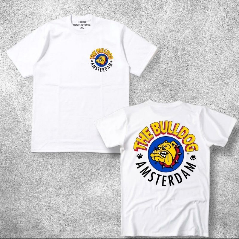 Tshirt The bulldog amsterdam full catton 24s