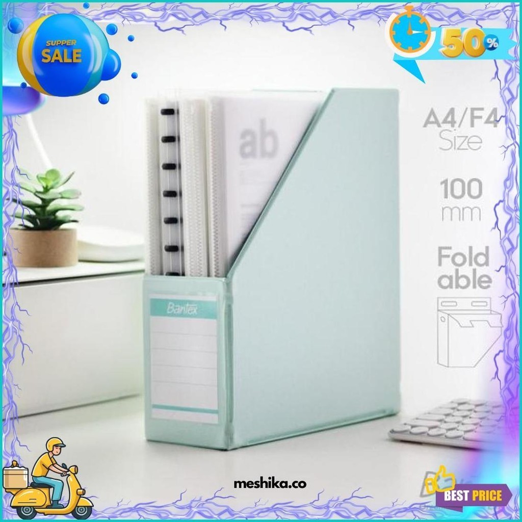 

(Mvn) Boxfile Bantex 4011 Pastel Colour Series (Cod)