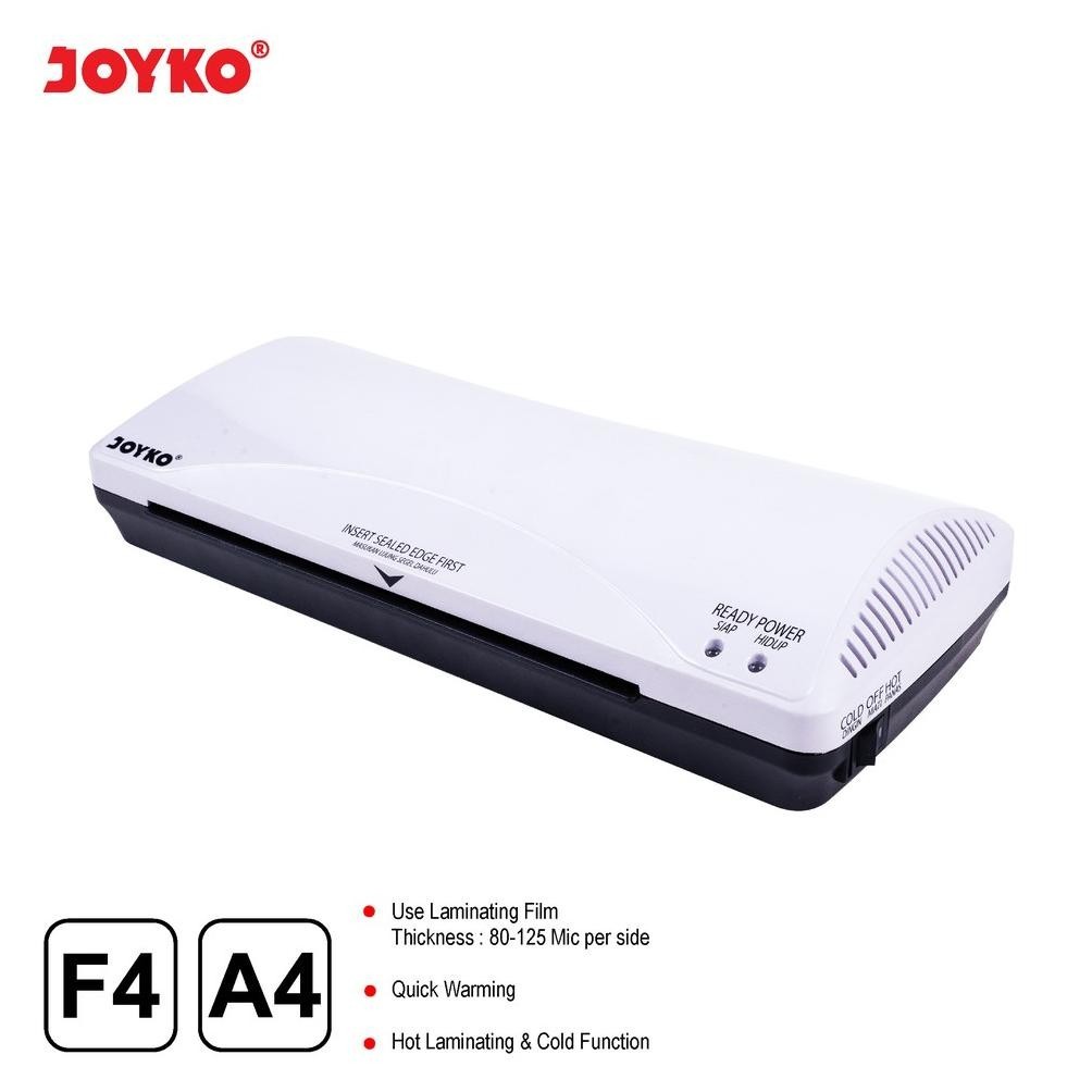 

we-53 Mesin laminating joyko LM01 LM 01 F4 folio laminasi ktp a4 panas dingin hot cold portable portabel Viral
