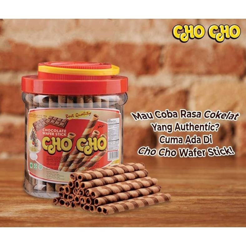 

CHO CHO WAFER STICK CHOCOLATE 500gr