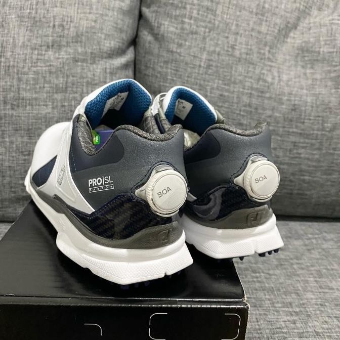 FootJoy Pro SL Carbon LE BOA Golf Shoes White / Navy
