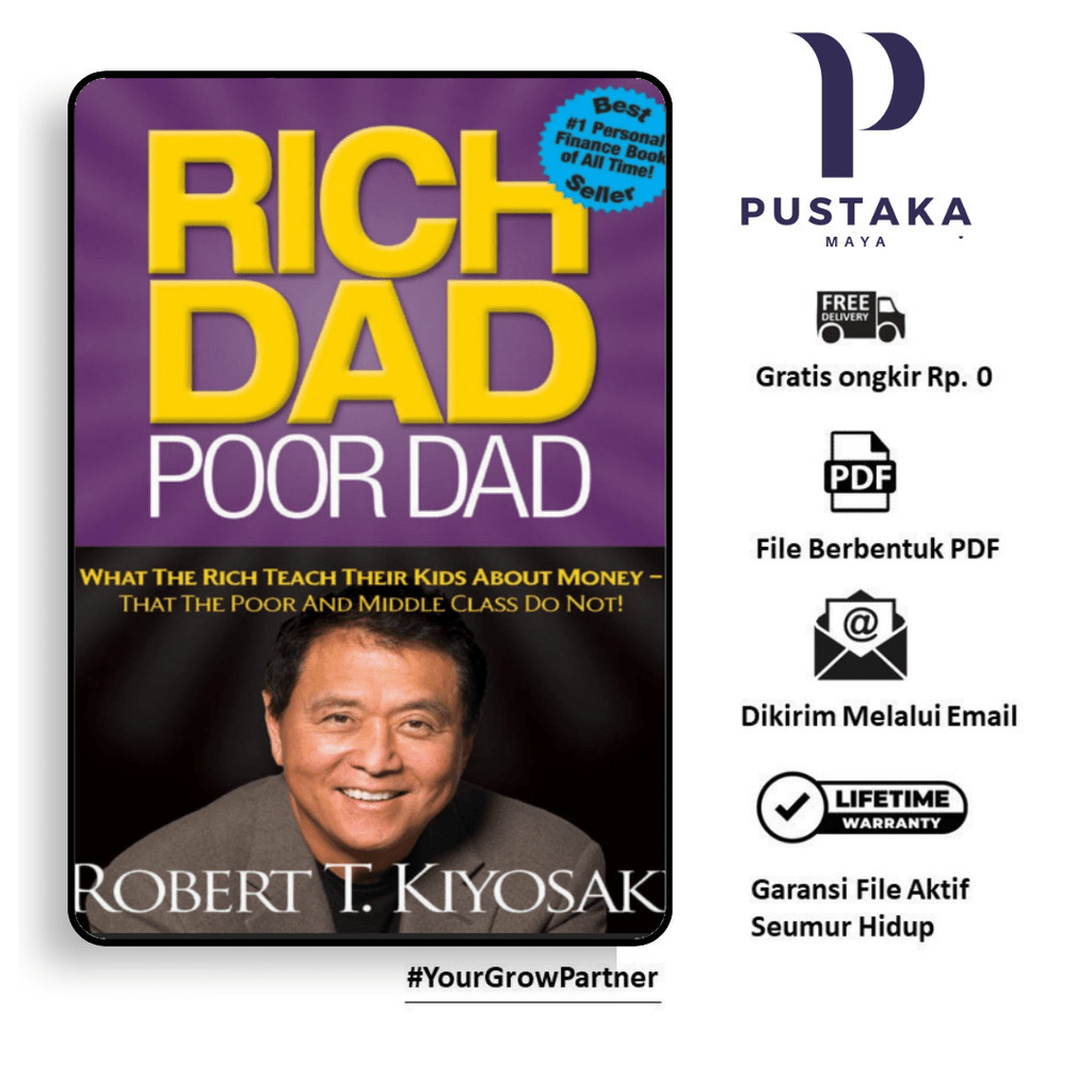 

138. RICH DAD POOR DAD - BAHASA INDONESIA - [-]