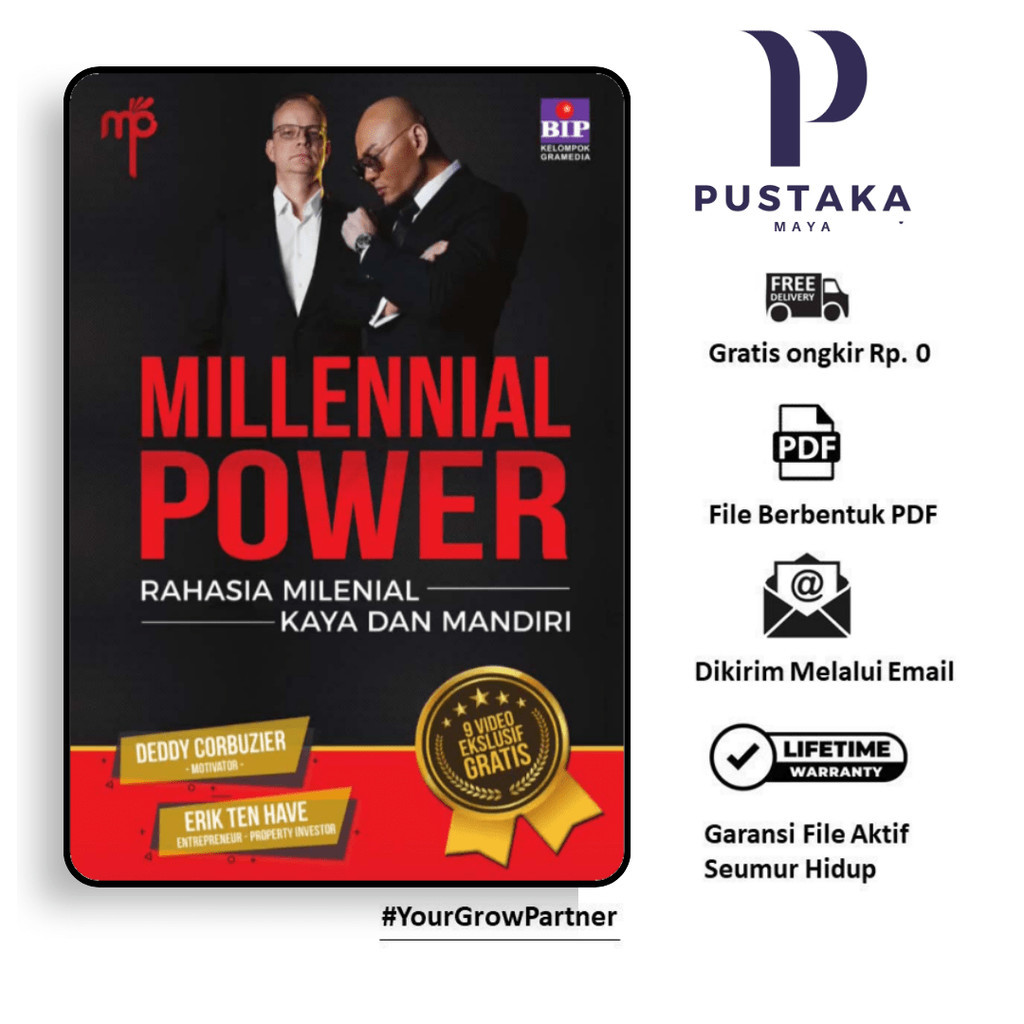 

1000. [-] MILLENNIAL POWER (Deddy Corbuzier, Erik Ten Have)