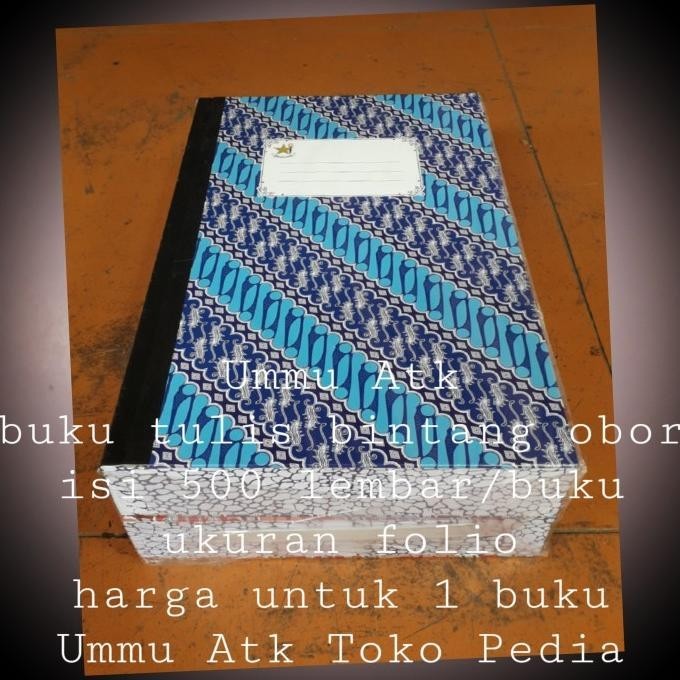 

TERBARU - Buku besar ukuran folio isi 500 lembar.