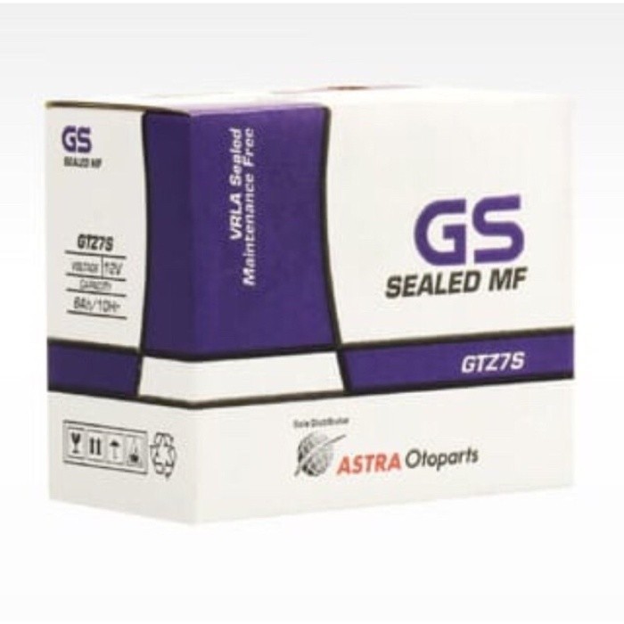 AKI GS MF (MAINTENANCE FREE / KERING) SATRIA FU GTZ-7S