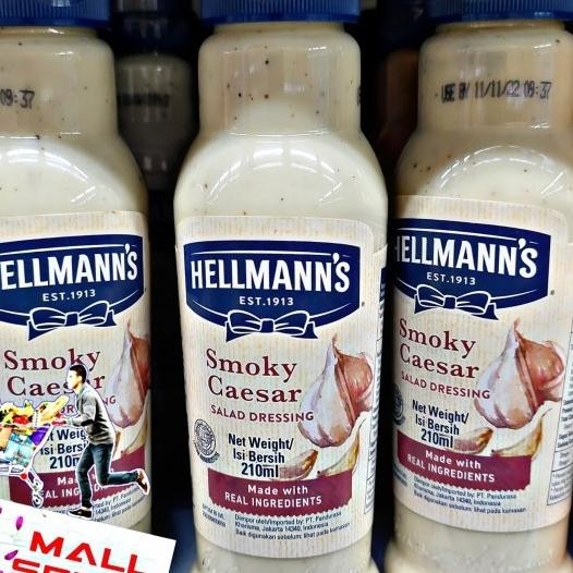 

(Saus) Hellmann'S Smoky Caesar Salad Dressing 210Gr New