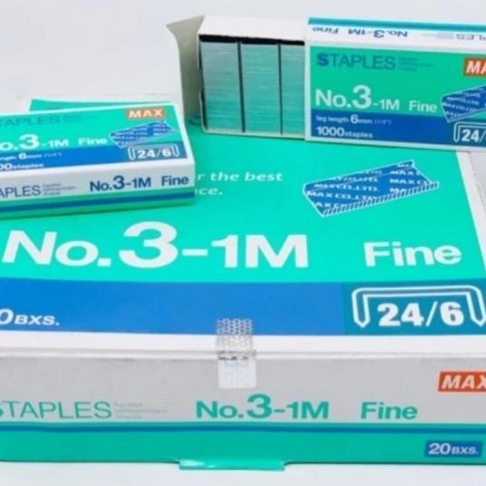 

Isi Staples Max No.3 (24/6)