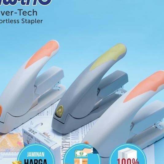 

-Trio 5618 Stapler Tanpa Tenaga 40 Hal!Garansi 1Bulan & Gratis Isi