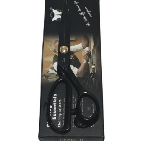 

ORIGINAL Gunting Bahan Kain Butterfly Baja Hitam 8 / 9 / 10 Inch