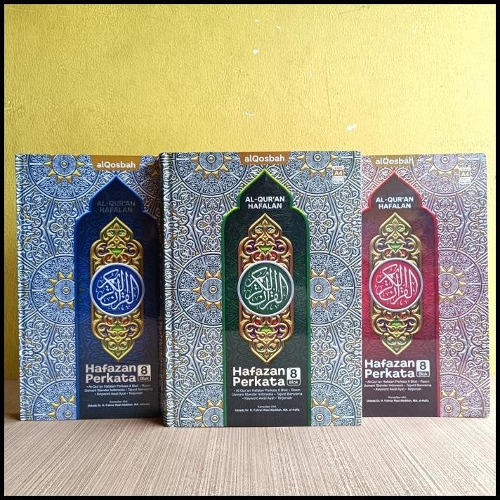 

Alquran Hafalan Hafazan Perkata Tajwid Uk A4, Al-Quran Per Kata Tajwid