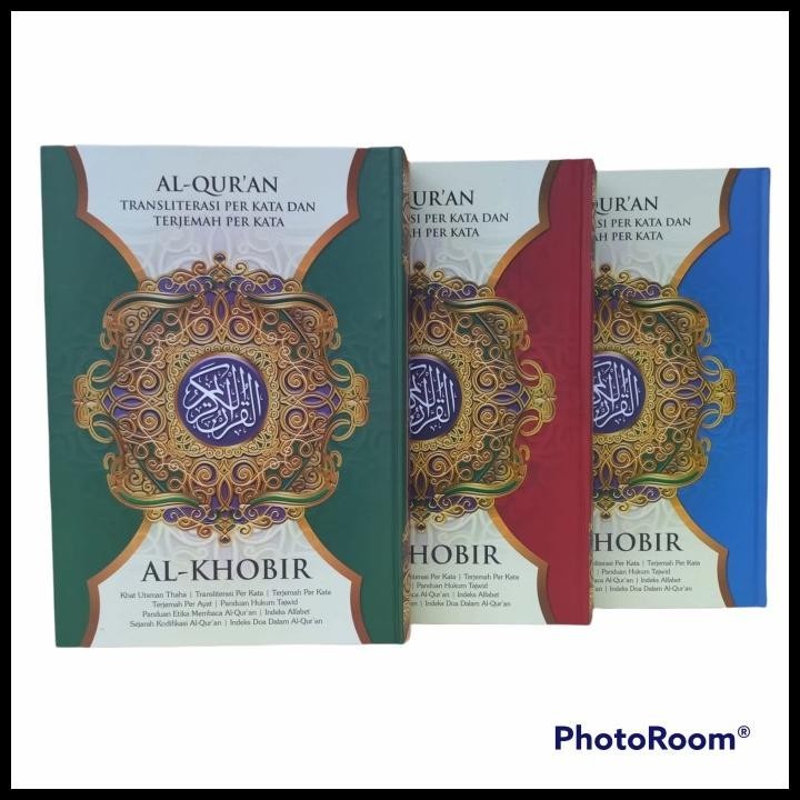 

Alquran Al Khobir Uk A5, Alquran Alkhobir Terjemah Translit Per Kata