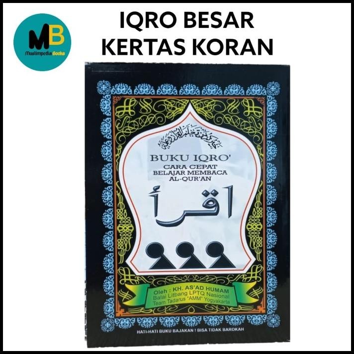 

Buku Iqro Anak Kertas Cd Uk Besar, Iqro Murah Kertas Cd