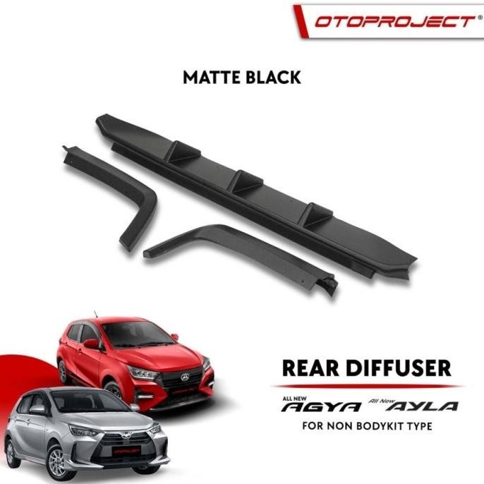 Rear Diffuser Mobil All New Agya Ayla 2023 Otoproject Baru