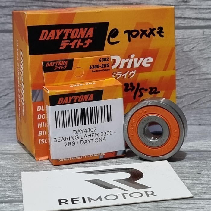 BEARING LAHER RODA DEPAN 6300 2RS MIO J SOUL GT 115 ORI ASLI DAYTONA