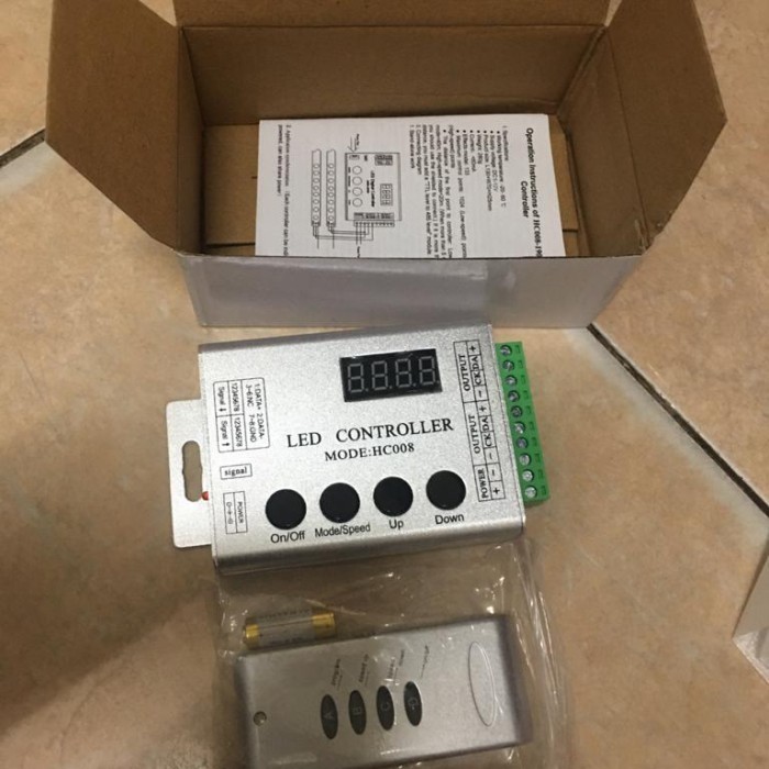 Led Controller Remote Neon Flex Kingtas Bisa Sampai Dengan 800Meter Lampu