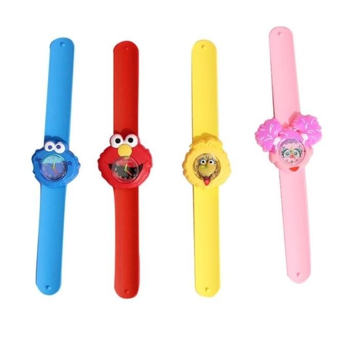 PROMO Japan universal studio sesame street elmo abby watch jam tangan anak TERLARIS