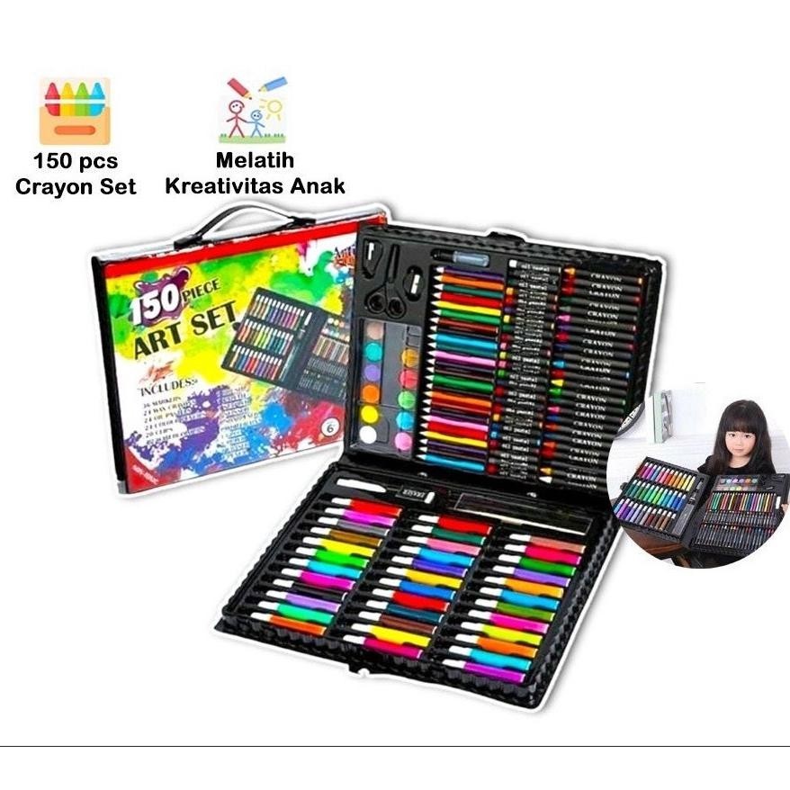 

Crayon Art Set Anak Isi 150 Pcs (Lagi Diskon)